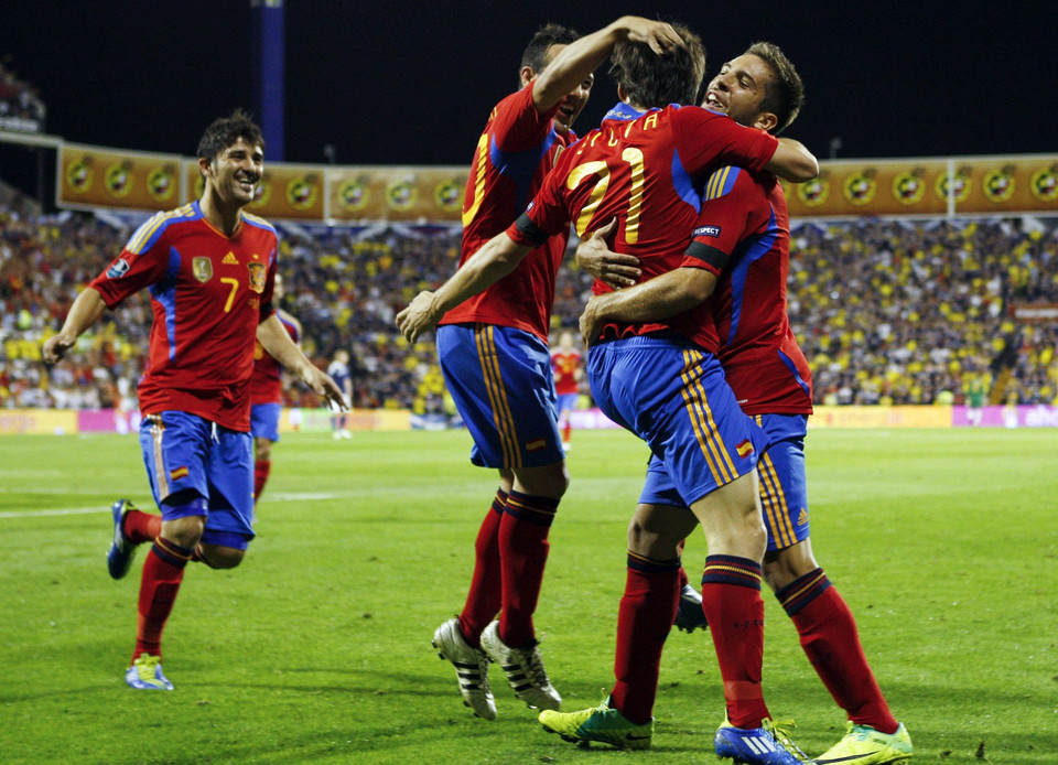 SPAIN SOCCER UEFA EURO 2012 QUALIFICATION