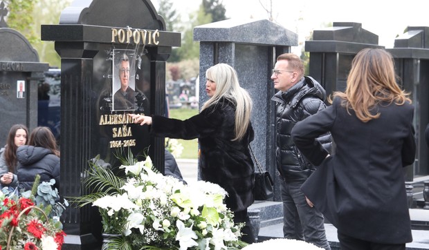 Saša Popović 40 dana