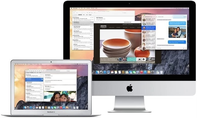 OS X 10.10 Yosemite (rok wydania: 2014)