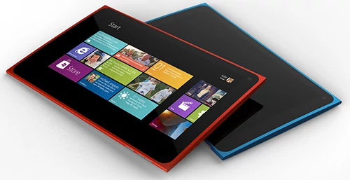 Gdyby tablet Nokii wyglądał tak, na pewno spodobałby się fanom wzornictwa a la Lumia. nokiagadgets.com.