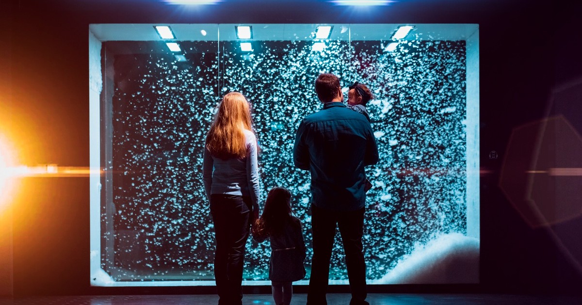 Przeżyj burzę śnieżną w Hydropolis