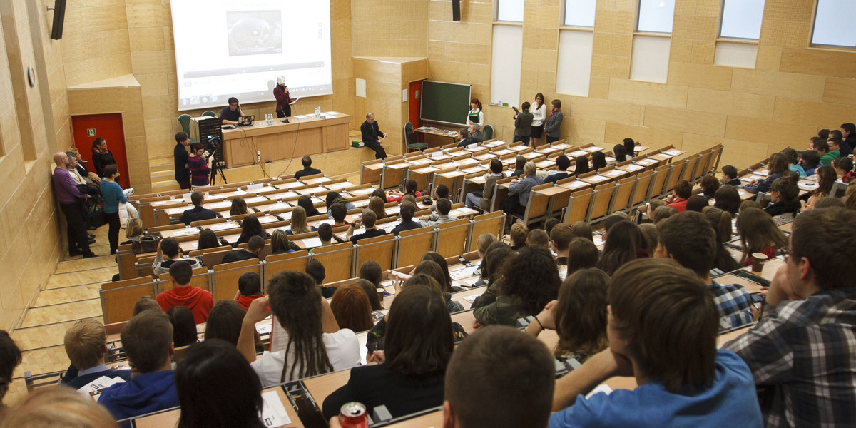 Studenci ratują psy.