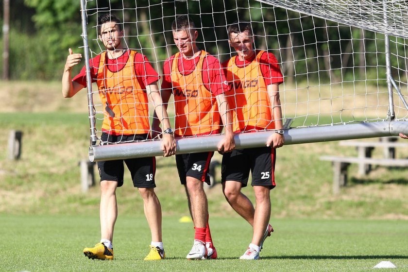 Trening Widzewa Łódź