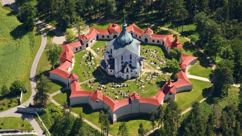 Zelená Hora (Zielona Góra) koło Žďáru nad Sázavou