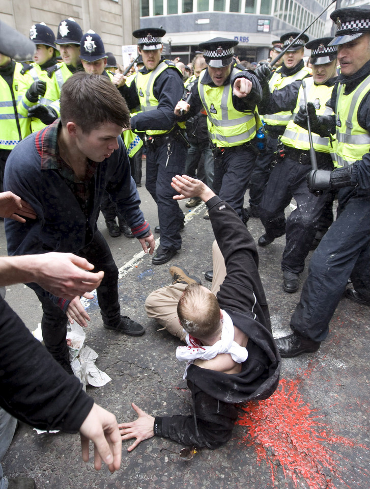 BRITAIN G20 PROTESTS