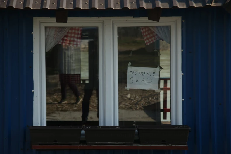 Splav na Drini kod Bijeljine