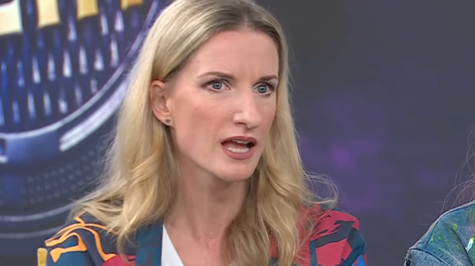Adela Vinczeová v Teleráne.