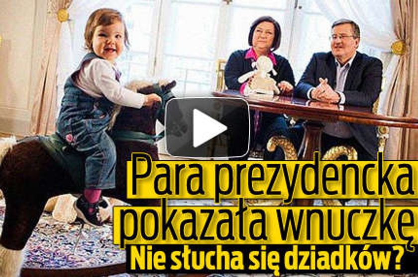 Para prezydencka pokazała wnuczkę. Nie słucha się dziadków?