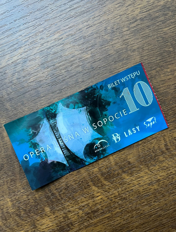 Bilet do Opery Leśnej w Sopocie