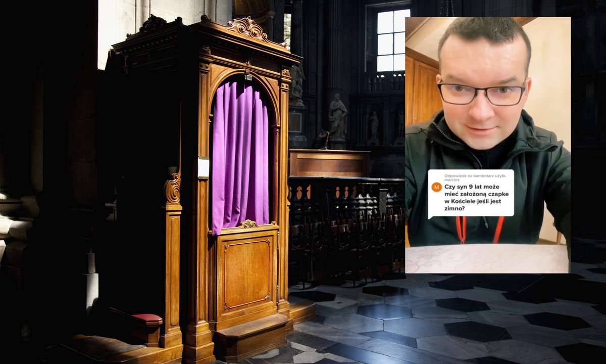 Czy dziecko może mieć w kościele czapkę na głowie? Ksiądz odpowiedział krótko