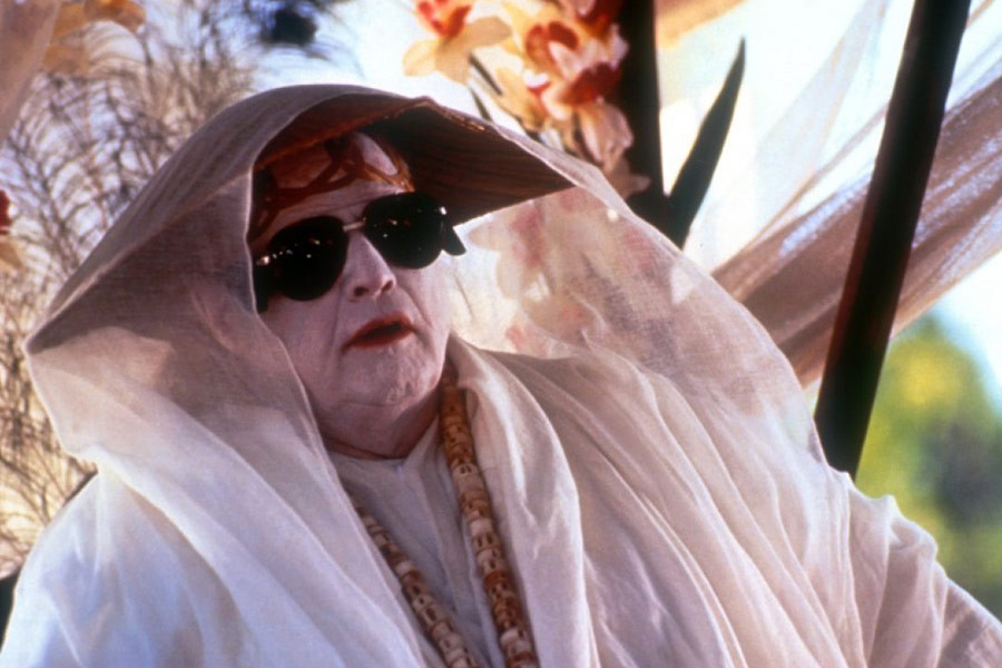 Marlon Brando jako Dr Moreau w filmie "Wyspa doktora Moreau" (1996)