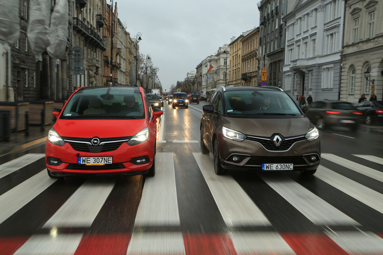 Renault Grand Scenic kontra Opel Zafira - który van jest lepszy dla rodziny?