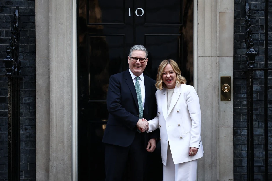 Đorđa Meloni stigla na sastanak evropskih lidera u Londonu