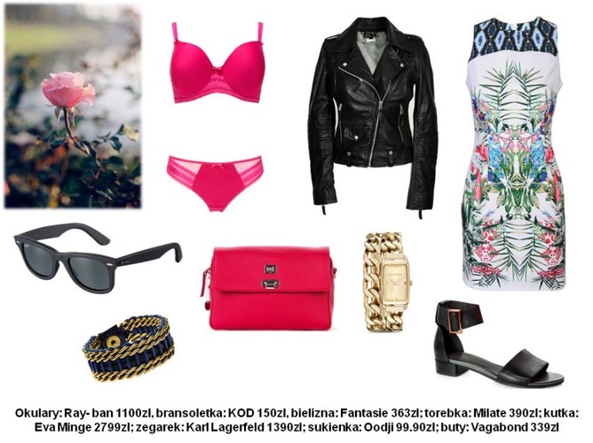 Ubrania w kwiaty - STYLIZACJE na wiosnę 2014