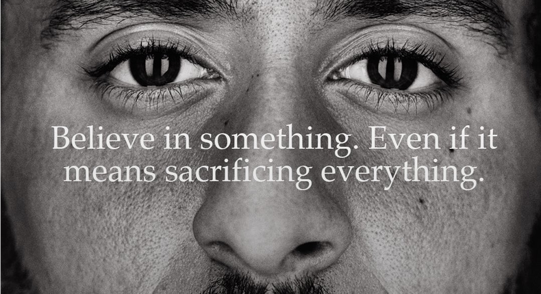 Colin Kaepernick Nike ad