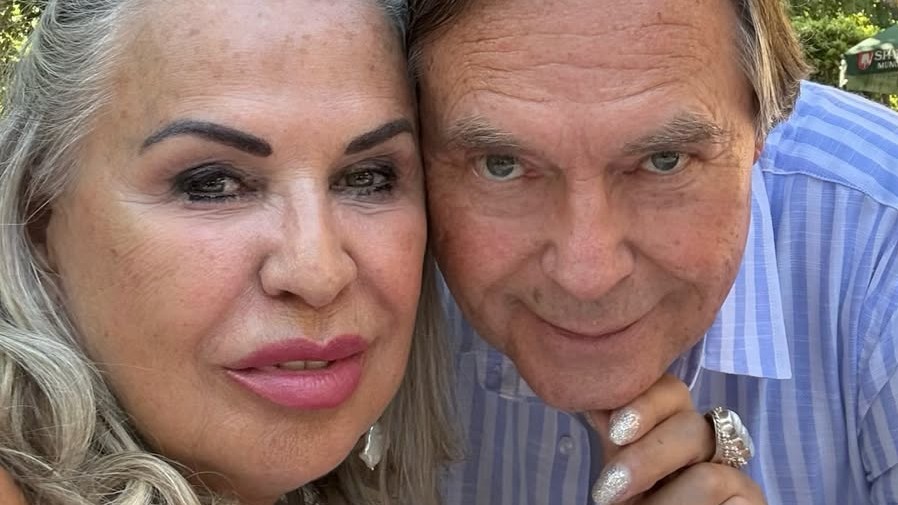 Speváčka Eva Máziková a jej manžel Peter.