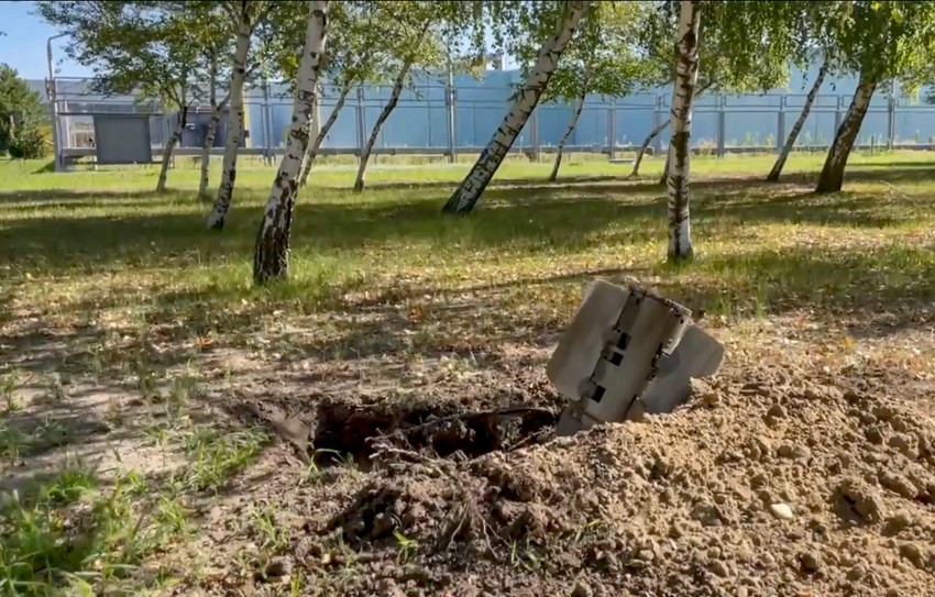 Snimak štete na NE Zaporožje koji je obezbedilo rusko Ministarstvo odbrane