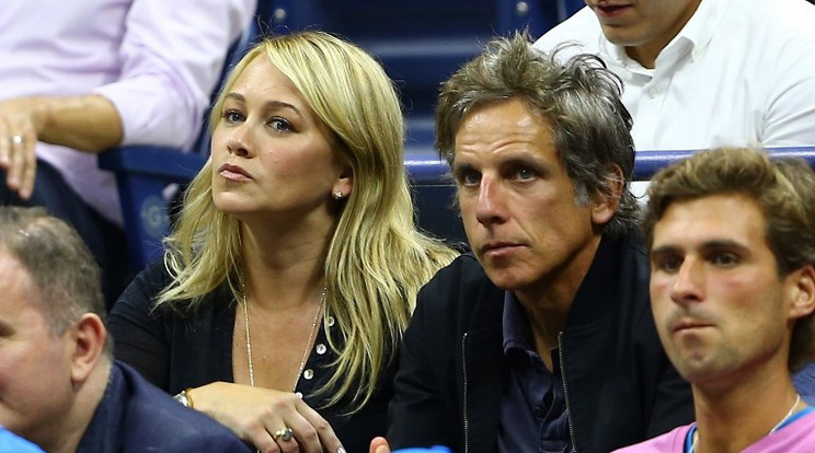 Ben stiller és felesége, Christine Taylor /Fotó:AFP