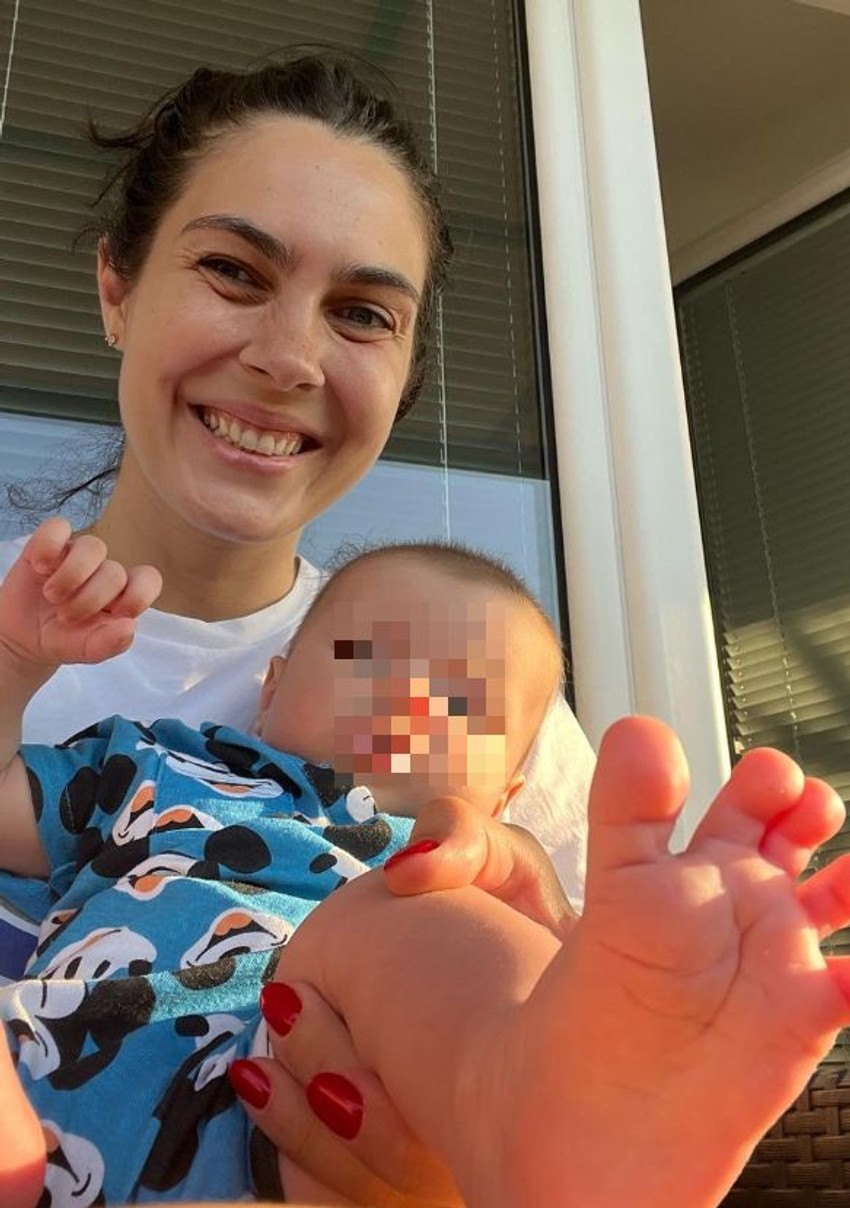 Milica Mandić pokazala sina