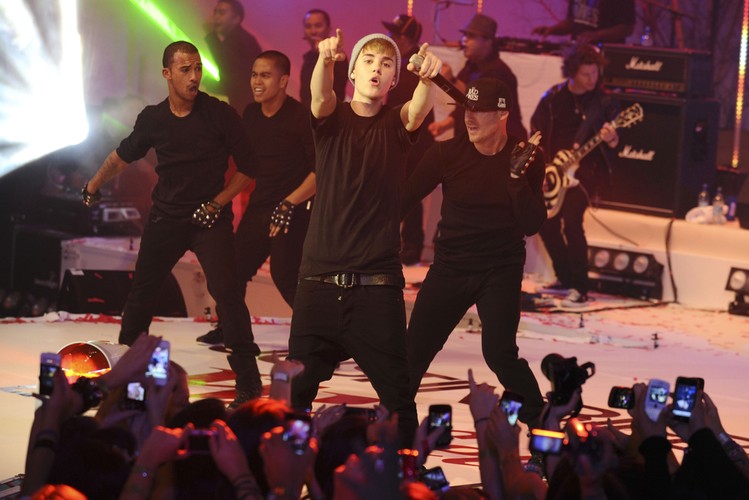 Justin Bieber w Londynie – listopad 2011