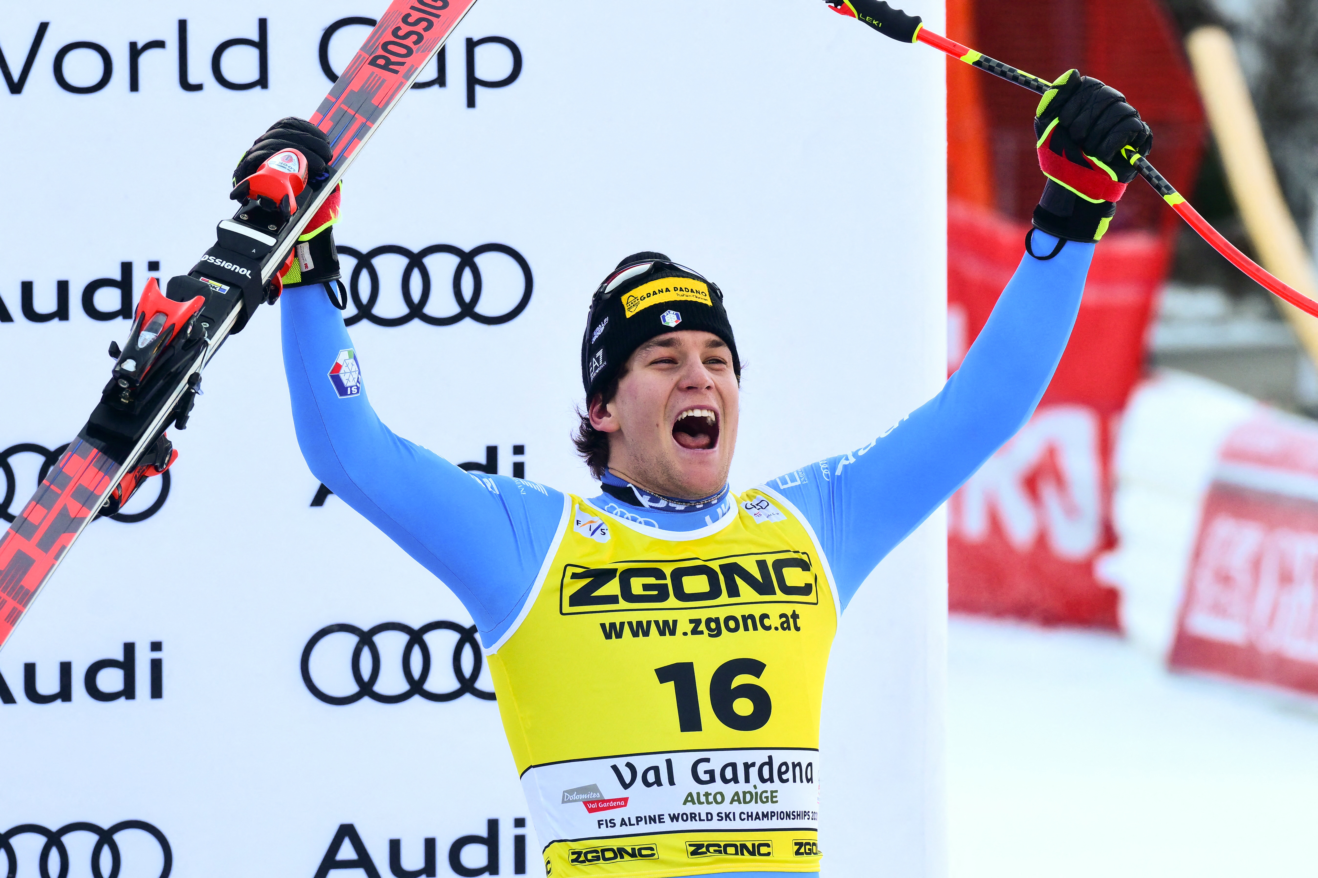 Primo podio in Coppa del Mondo: Franzoni lo dedica all'amico morto