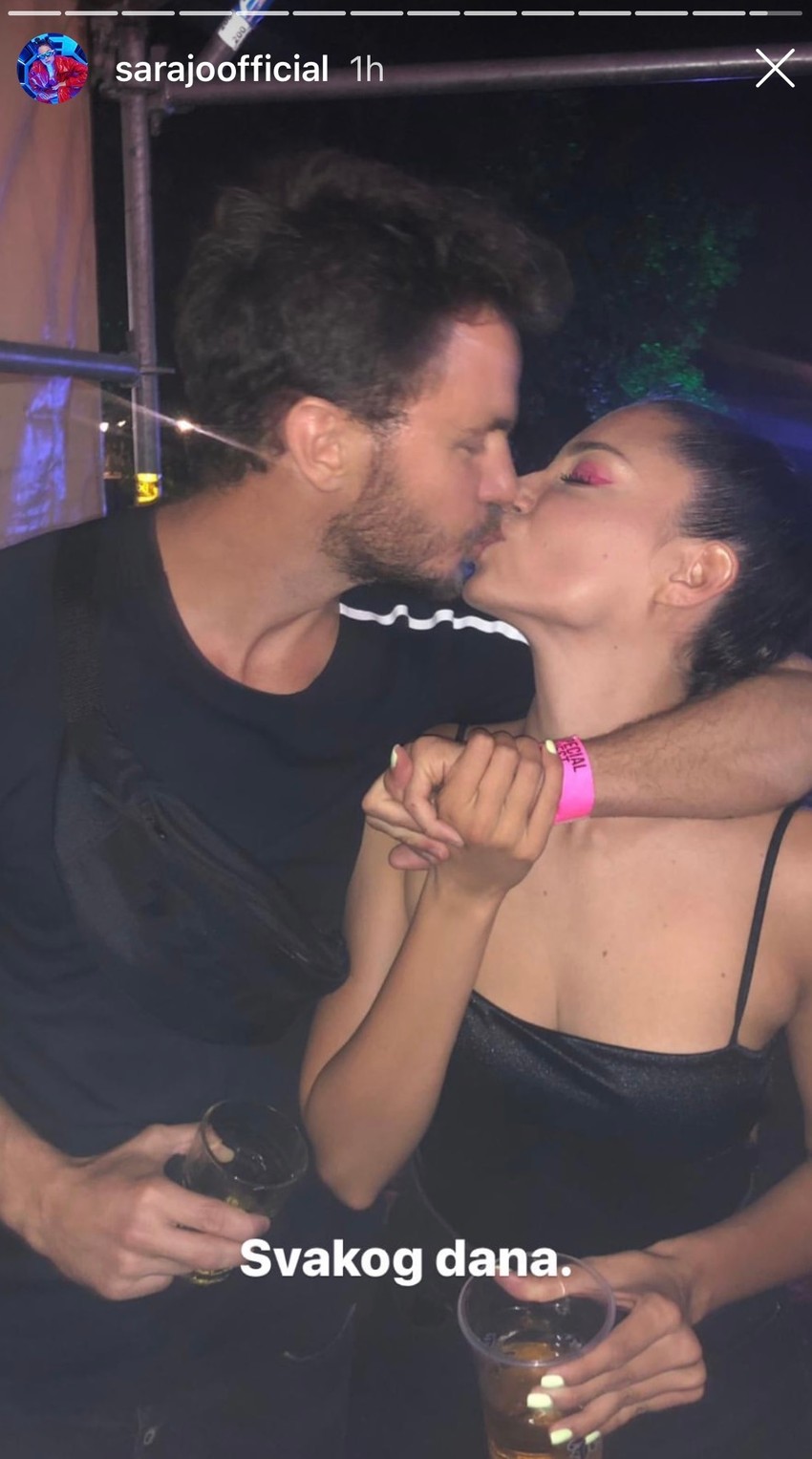 Sara Jovanović sa Milkom Babićem