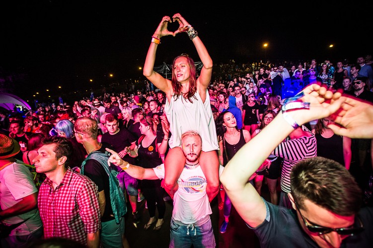 Tak bawiła się publiczność na festiwalu Audioriver 2016 / fot. Audioriver