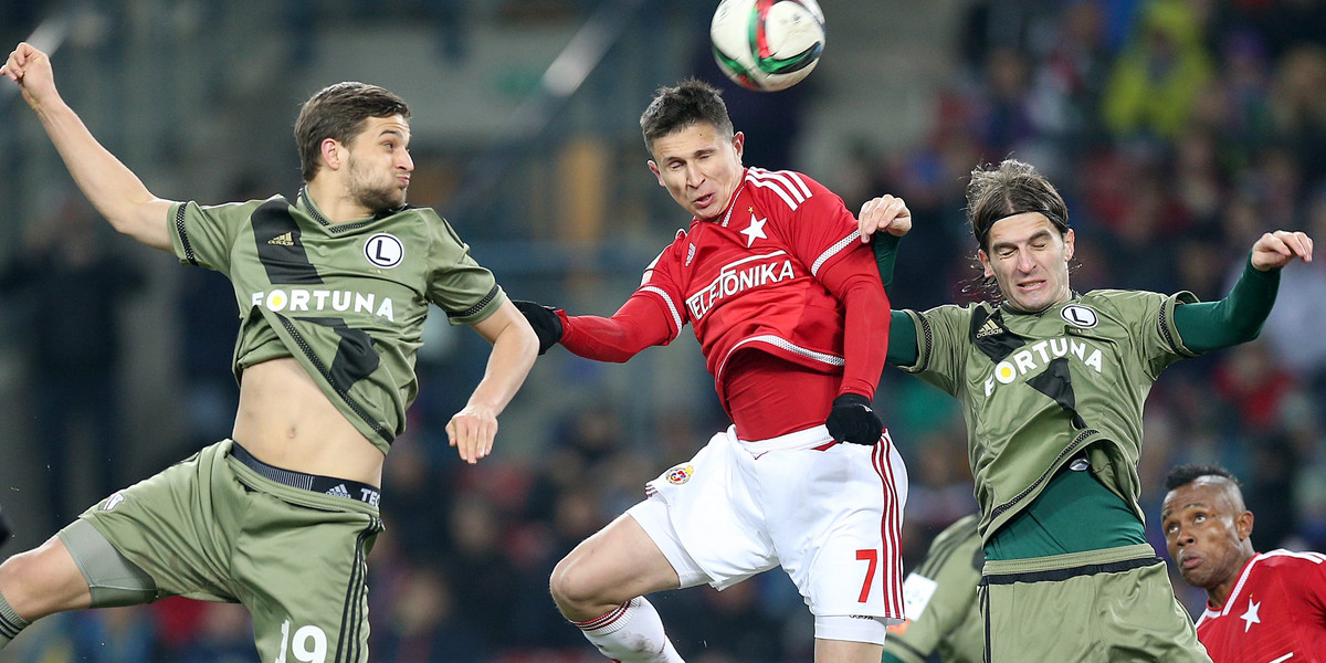 Wisła Kraków - Legia Warsawa 0:2. Skrót WIDEO