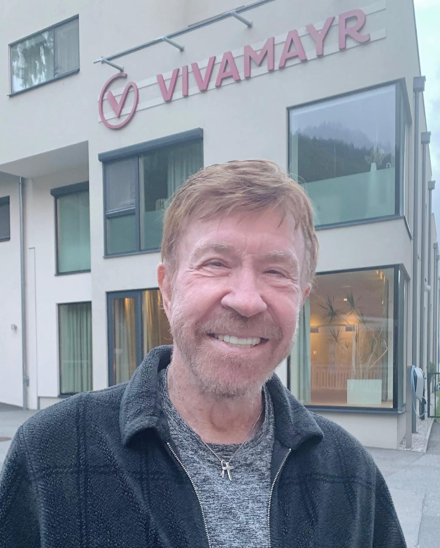 Americký herec a majster bojových umení Chuck Norris.