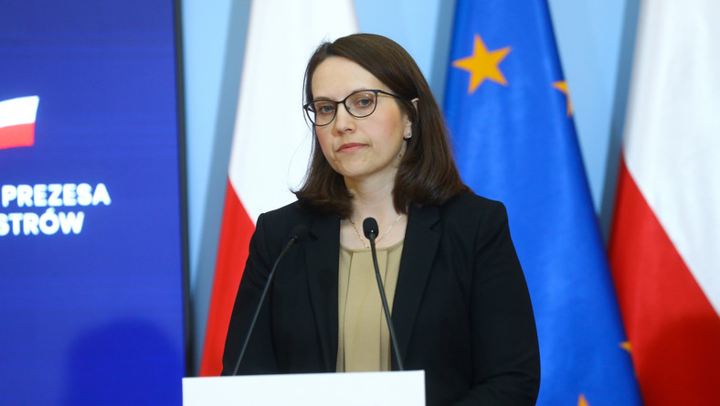 Minister finansów Magdalena Rzeczkowska
