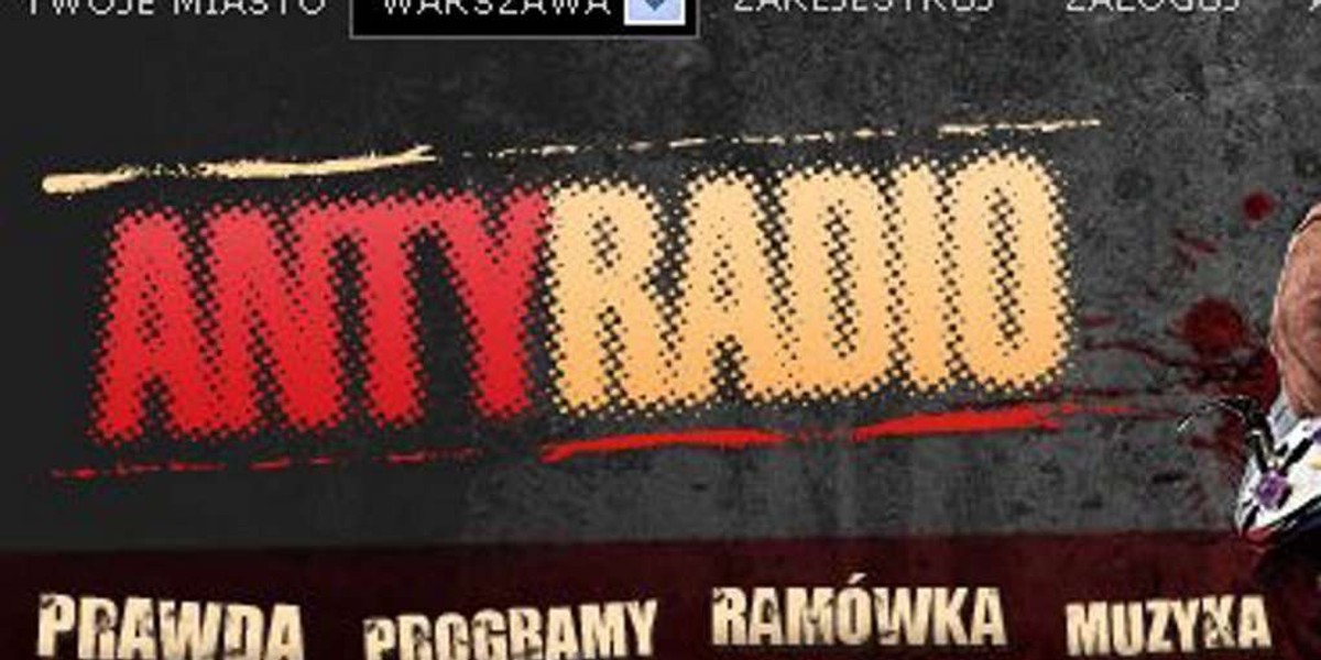 AntyRadio, krzyż, kawał, głupota, żart, Pałac Prezydencki