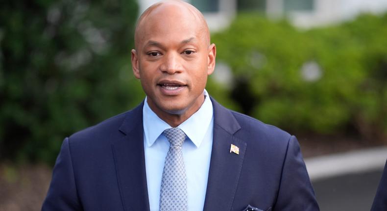 Maryland Gov. Wes Moore speaks at the White House on July 3, 2024.AP Photo/Jacquelyn Martin