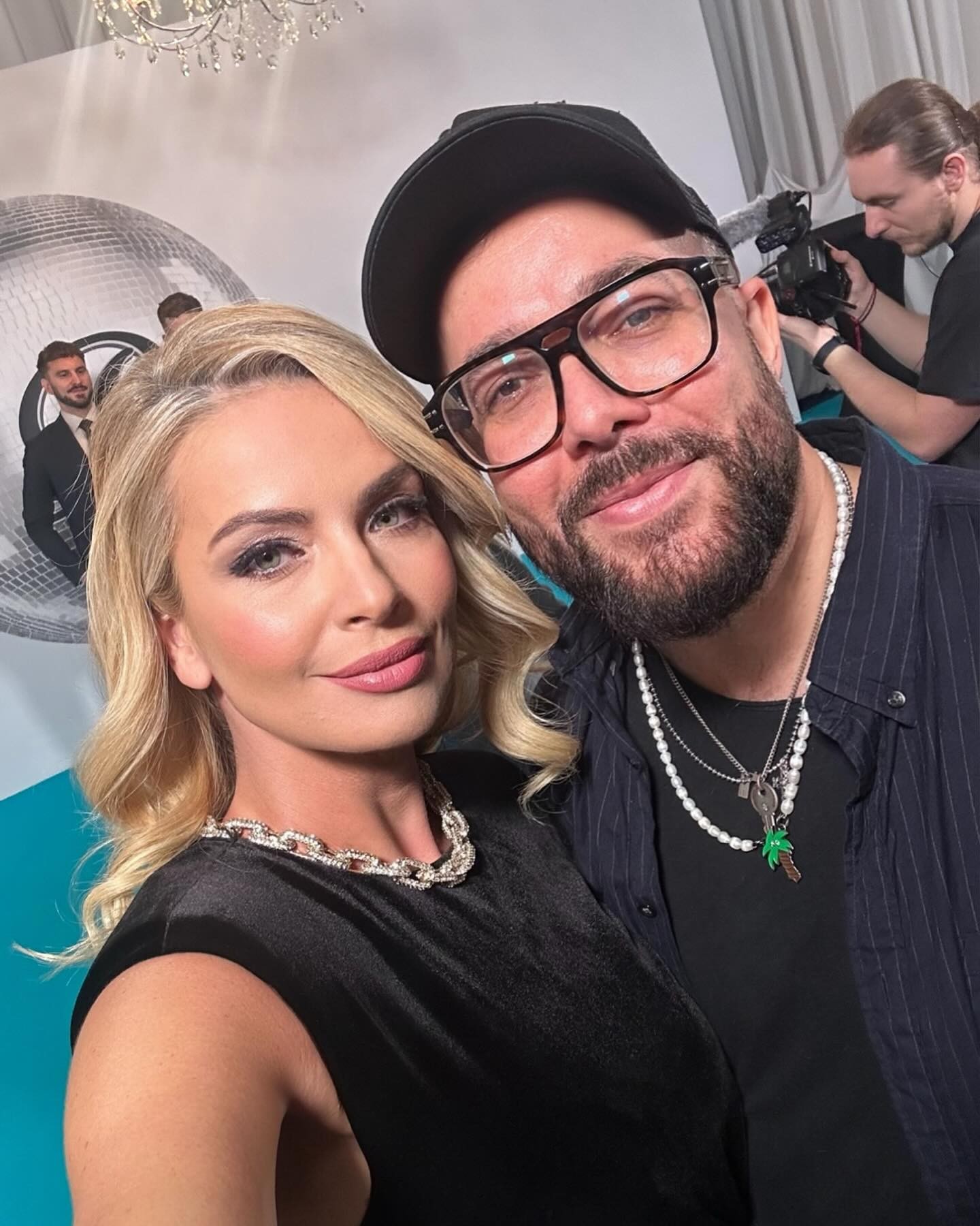 Marianna Ďurianová a marketingový riaditeľ televízie Markíza Michal Borec na Let’s Dance.