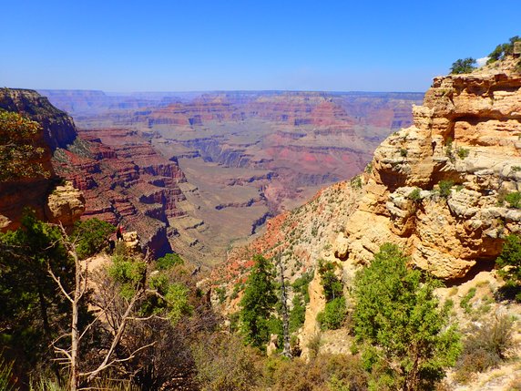 Na szlaku South Kaibab, Grand Canyon South Rim