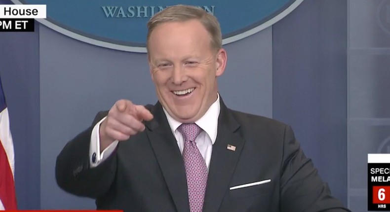 Sean Spicer.