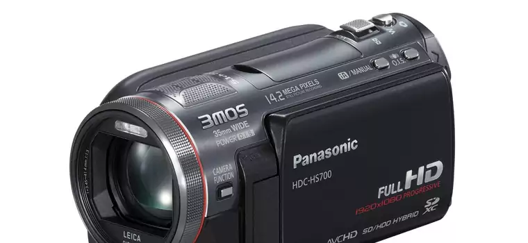 Panasonic HDC-HS700P - Kamera dla wymagającego amatora
