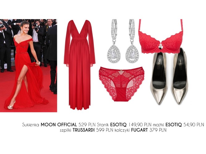 Inspirujące STYLIZACJE Iriny Shayk