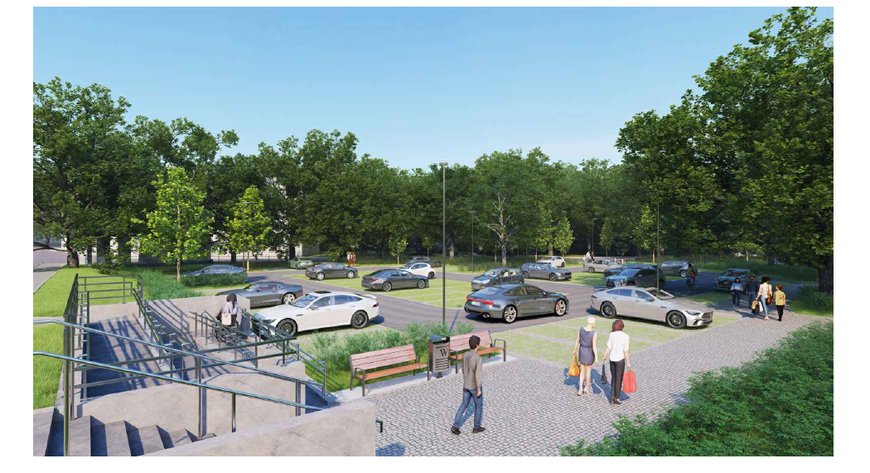 Park and ride Leśnica powstanie przy ul. Rubczaka przy stacji kolejowej