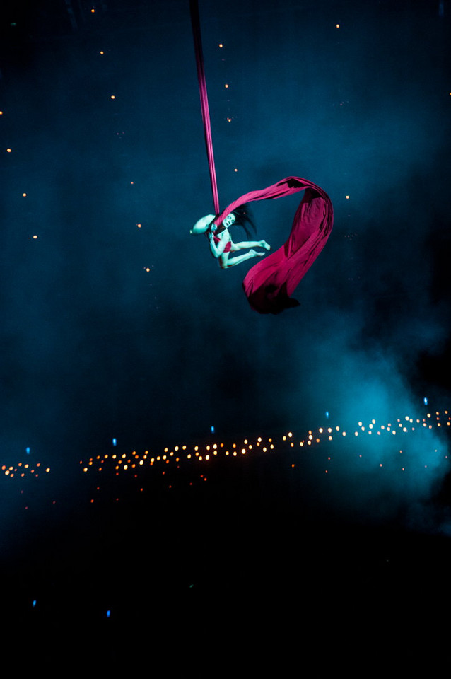 Spektakl Cirque du Soleil "Quidam" w Krakowie