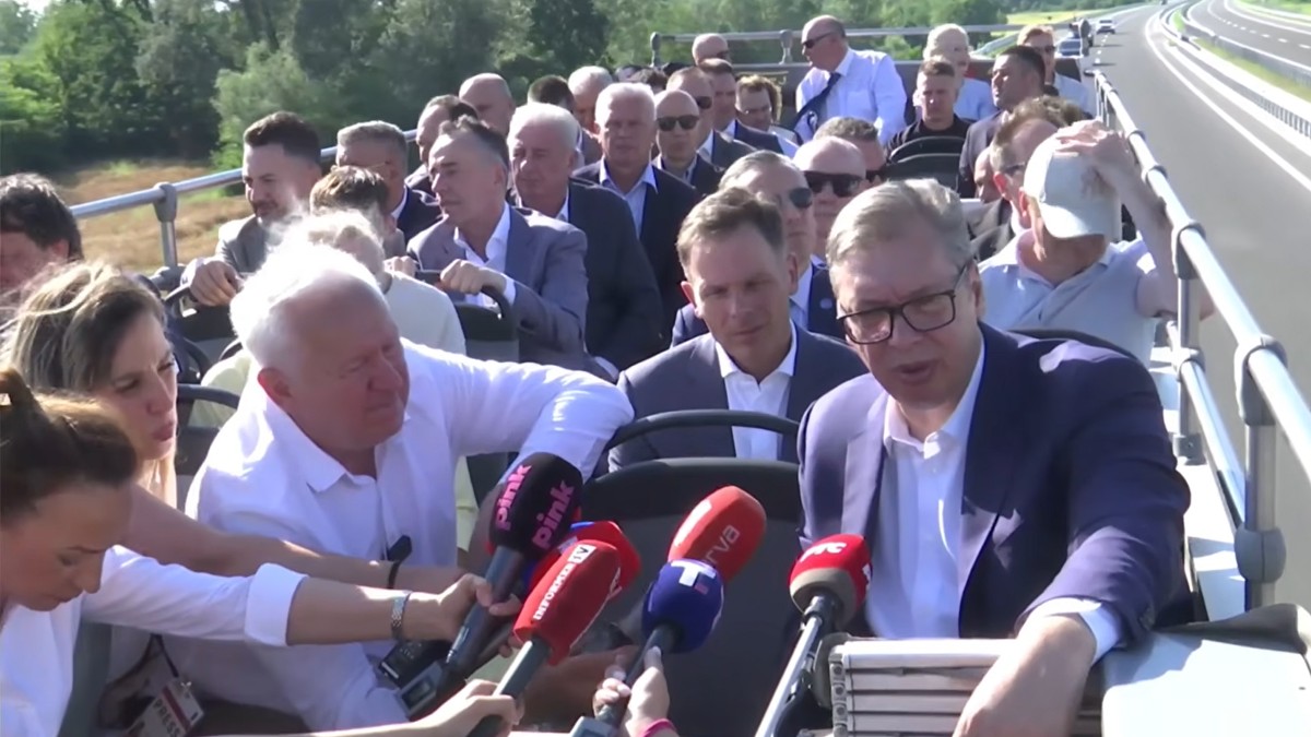 Vučić na Moravskom koridoru