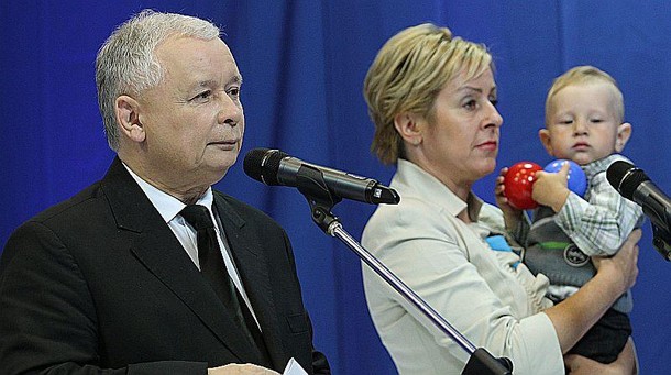 kaczyński w przedszkolu trzy