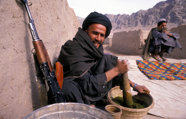 Jeden z mudżahedinów w Kandaharze, ostatni rok wojny z ZSRR