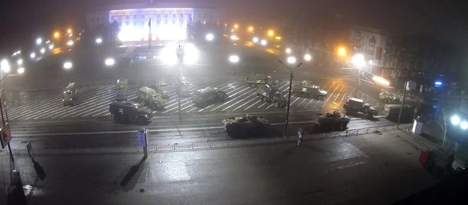 Ruski tenkovi u Hersonu