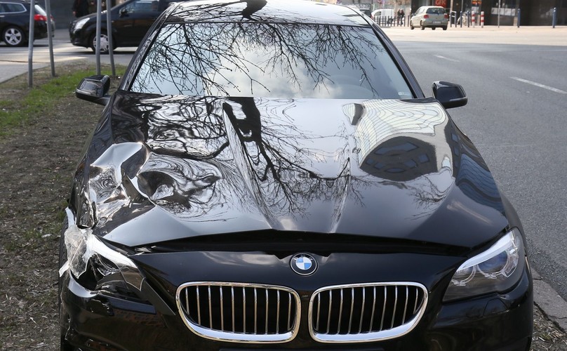 BMW, którym jechał wiceszef MON miało stłuczkę w Warszawie
