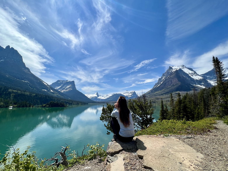 Glacier National Park w stanie Montana