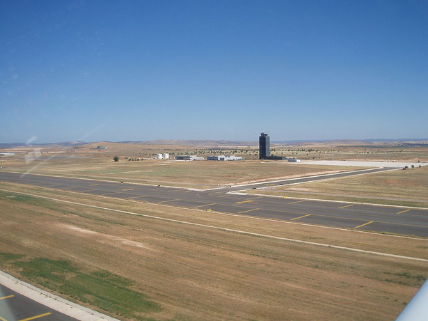 Lotnisko Ciudad Real w Hiszpanii. Autor zdjęcia: Africa Twin (domena publiczna)
