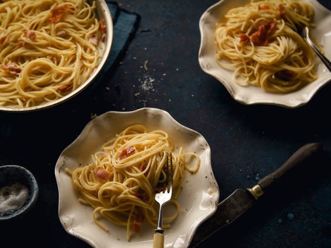 Pasta karbonara po receptu Gordona Remzija