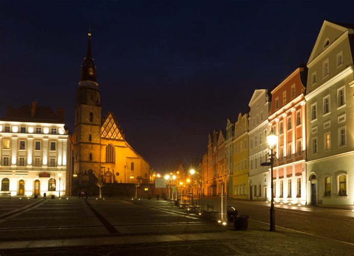 Bolesławiec - rynek miasta.