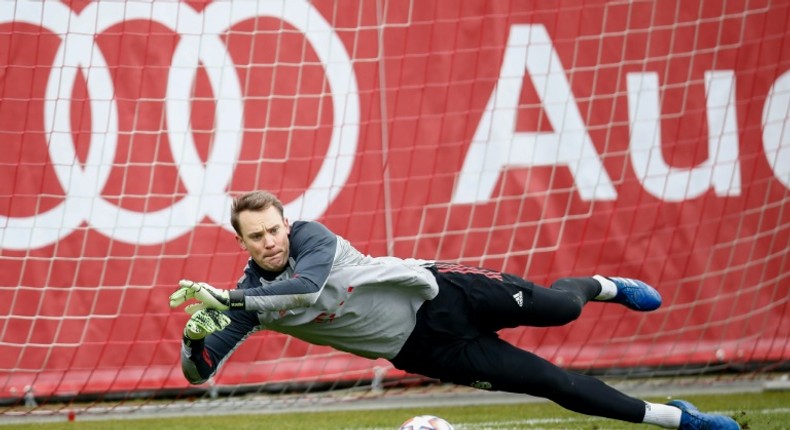 Bayern Munich are resting goalkeeper Manuel Neuer for the Champions League game against Atletico Madrid