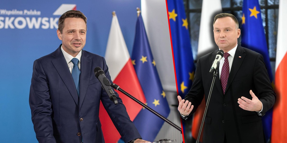 Rafał Trzaskowski: Andrzej Duda stchórzył